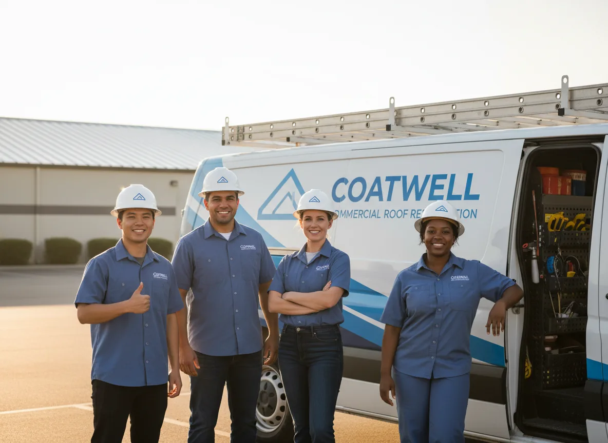 Commercial roof coating company in Haslett, MI